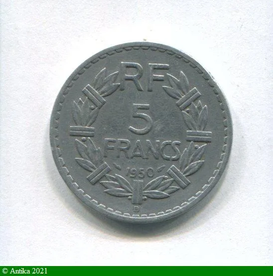 5 FRANCS LAVRILLIER Aluminium
