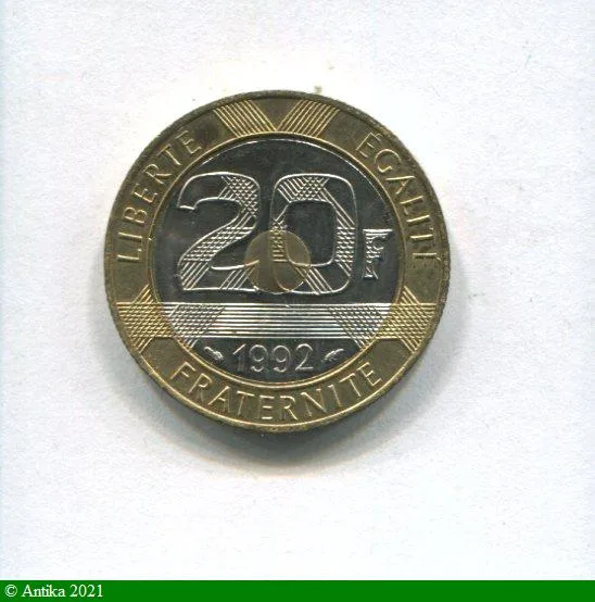 20 FRANCS MONT SAINT- MICHEL