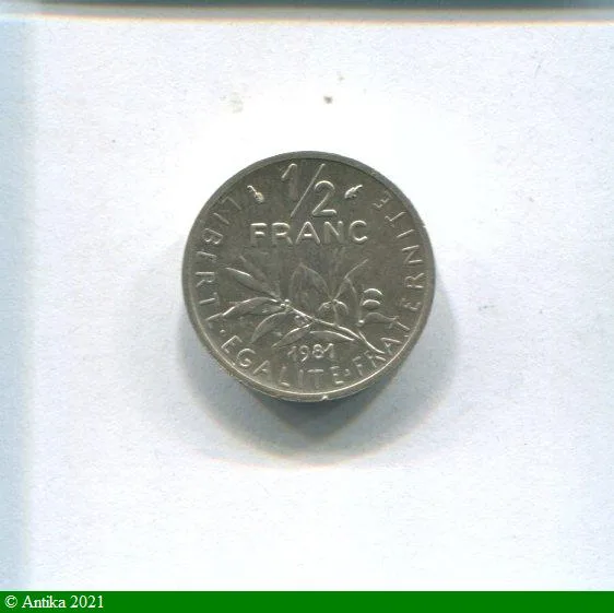 1/2 FRANC SEMEUSE Argent