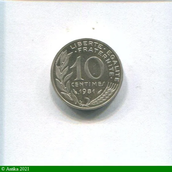 10 CENTIMES MARIANNE Argent