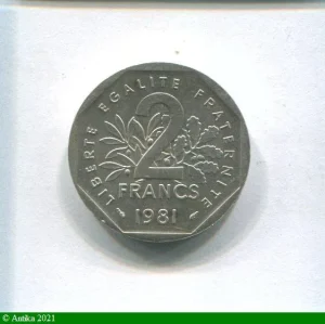 2 FRANCS SEMEUSE Argent