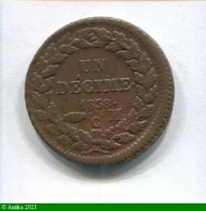 1 DECIME HONORE V 1819-1841