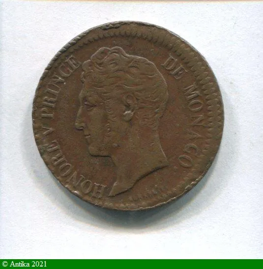 1 DECIME HONORE V 1819-1841
