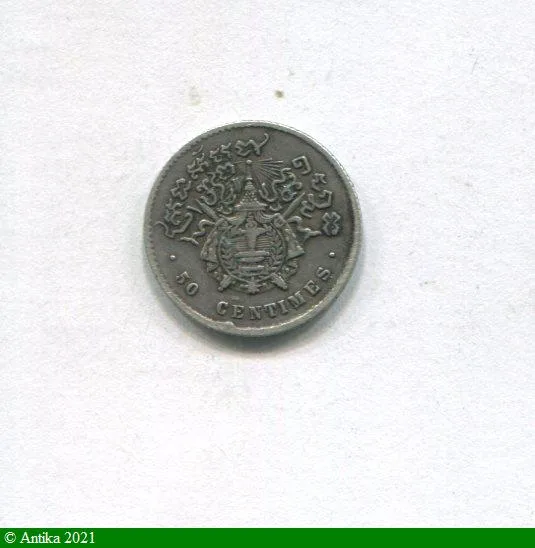 50 CENTIMES Argent NORODOM Ier