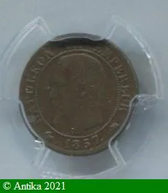 1 CENTIME NAP III T.N
