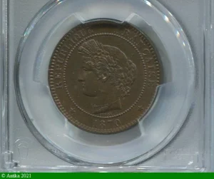 10 CENTIMES CERES 1870 A moyen