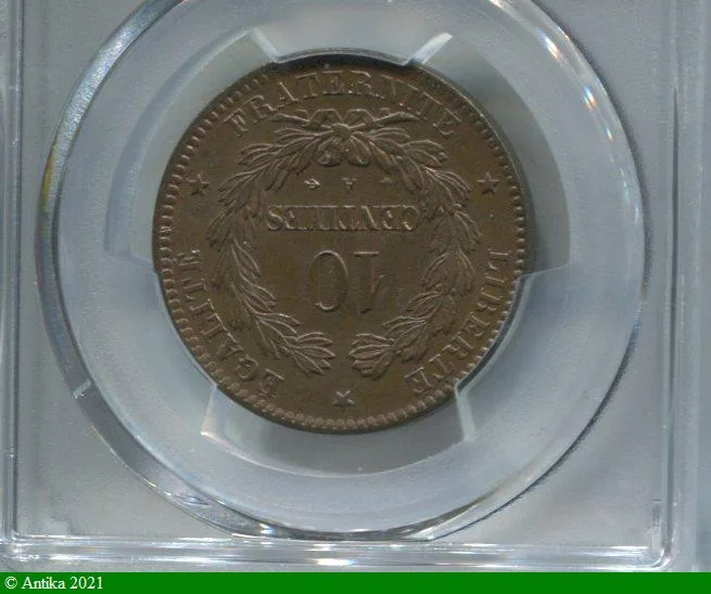 10 CENTIMES CERES 1870 A moyen