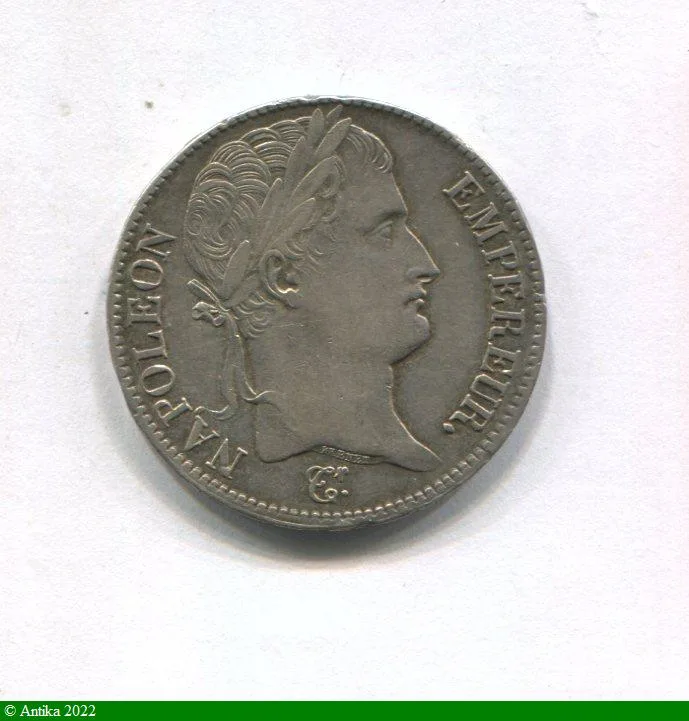 5 FRANCS NAP EMP revers EMPIRE