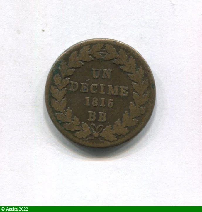 1 DECIME LOUIS XVIII