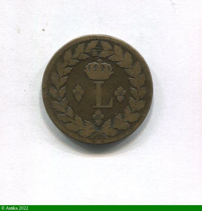1 DECIME LOUIS XVIII