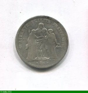5 FRANCS HERCULE