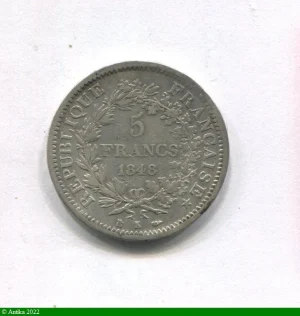 5 FRANCS HERCULE