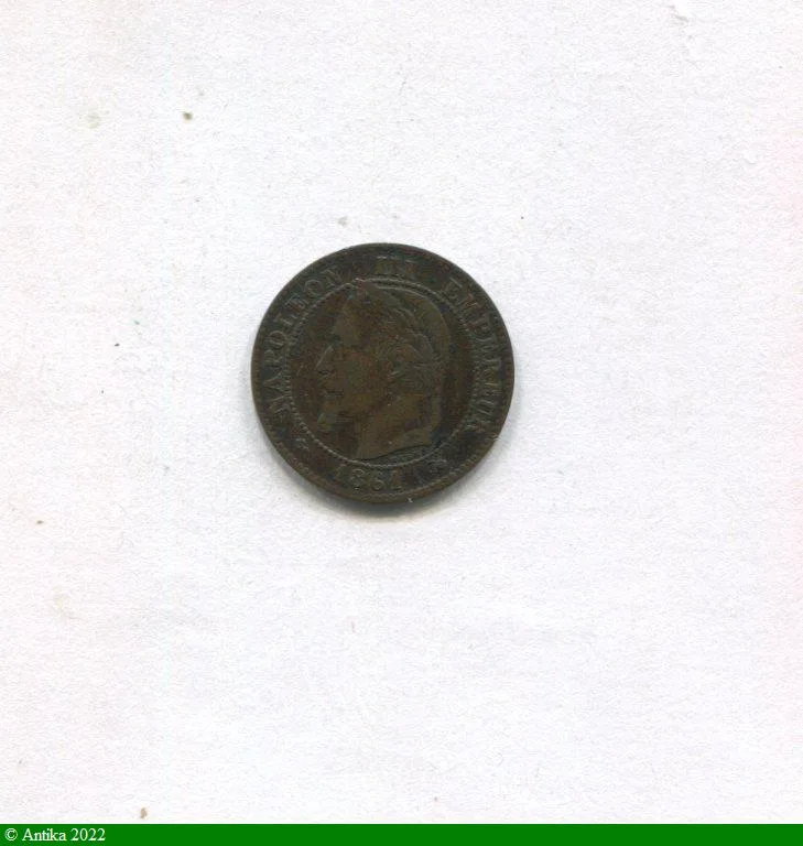 2 CENTIMES NAP III T.L
