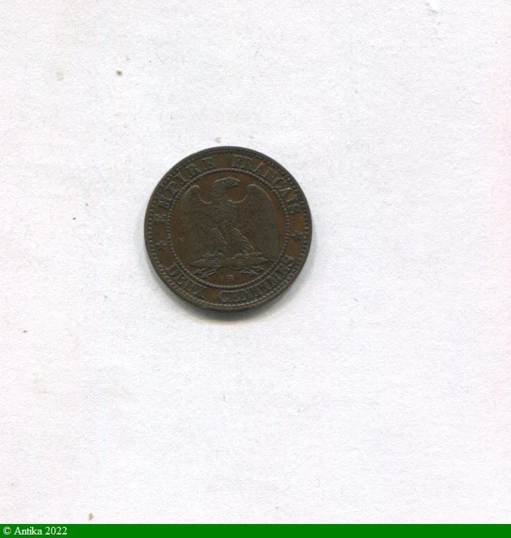 2 CENTIMES NAP III T.L