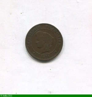 5 CENTIMES CERES