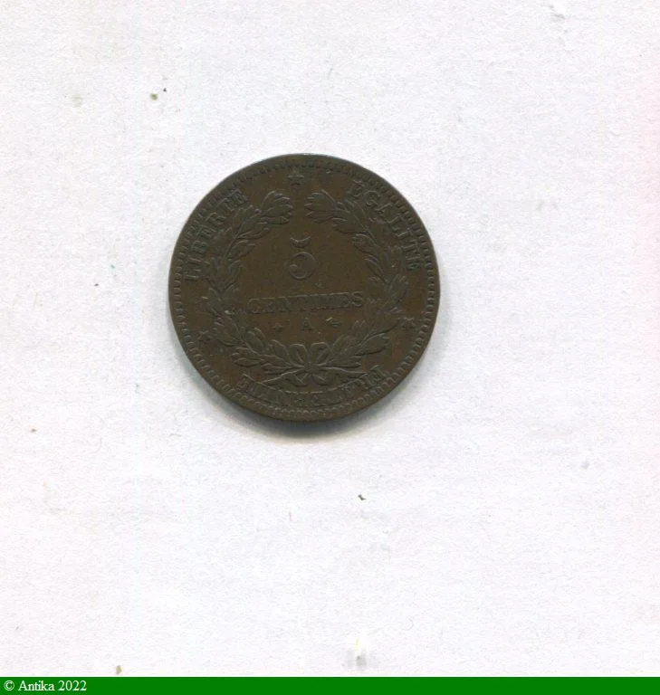 5 CENTIMES CERES