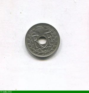 25 CENTIMES LINDAUER Centimes Souligné