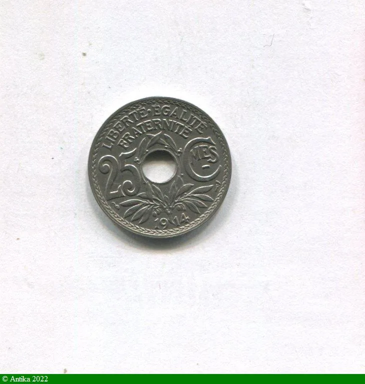 25 CENTIMES LINDAUER Centimes Souligné