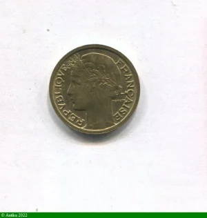 2 FRANCS MORLON Bronze-Alu
