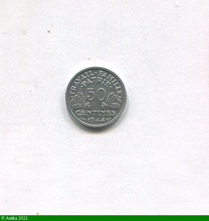50 CENTIMES BAZOR Aluminium