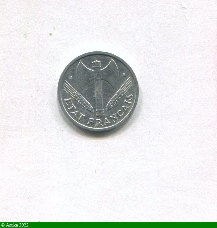 1 FRANC BAZOR Aluminium