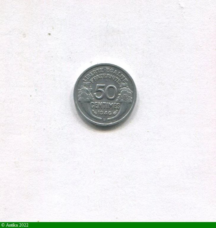 50 CENTIMES MORLON Aluminium
