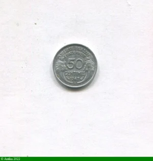 50 CENTIMES MORLON Aluminium