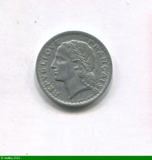 5 FRANCS LAVRILLIER Aluminium