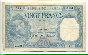 20 FRANCS BAYARD - Type1916