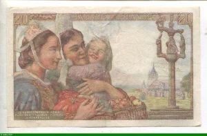 20 FRANCS PECHEUR - Type 1942