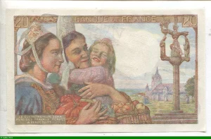 20 FRANCS PECHEUR - Type 1942