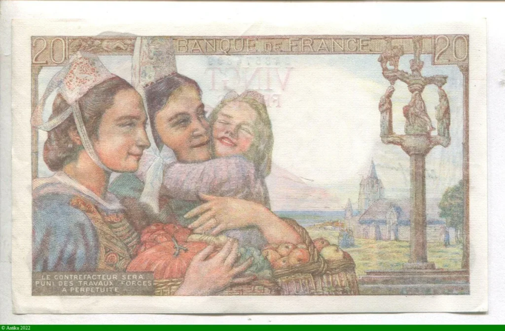 20 FRANCS PECHEUR - Type 1942