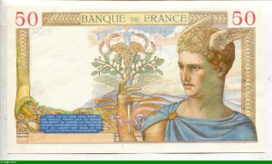 50 FRANCS CERES - Type 1933