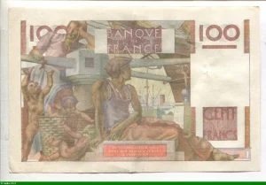 100 FRANCS JEUNE PAYSAN - Type 1945