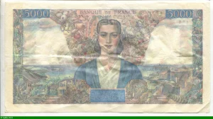 5000 FRANCS EMPIRE Français - Type 1942
