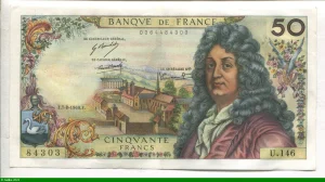 50 FRANCS RACINE - Type 1962