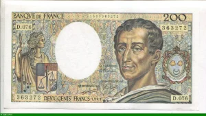 200 FRANCS MONTESQUIEU -Type 1981