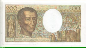 200 FRANCS MONTESQUIEU -Type 1981