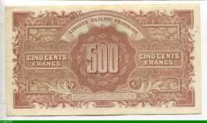 500 FRANCS (Marianne)