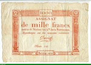 1000 FRANCS