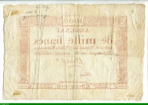 1000 FRANCS
