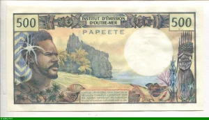 500 FRS Polynésien Républque Française