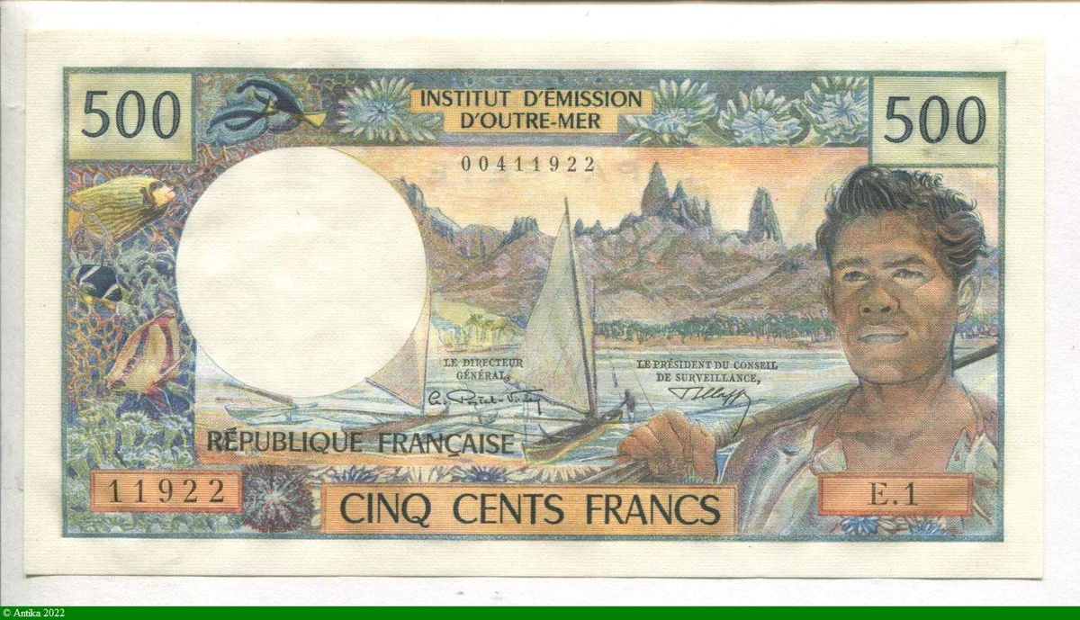 500 FRS Polynésien Républque Française