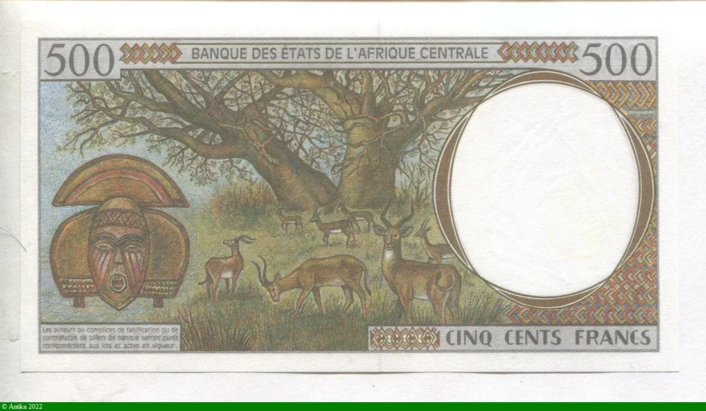 500 Francs Berger & Baobab E:Cameroun