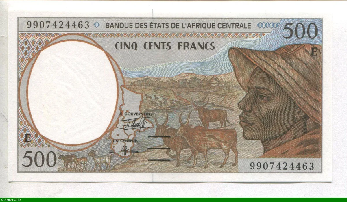 500 Francs Berger & Baobab E:Cameroun
