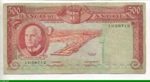 500 Escudos Americo Tomas & Rhinocéros * *