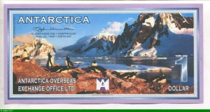 1 Dollar Manchots & Glaciers