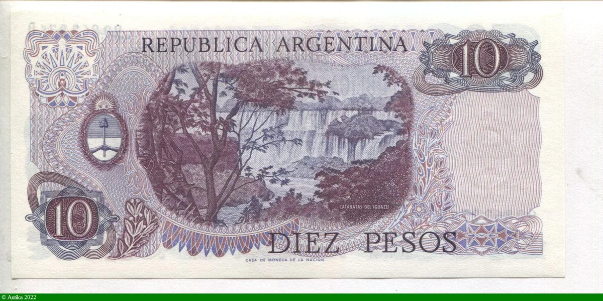 10 Pesos Général Belgrano