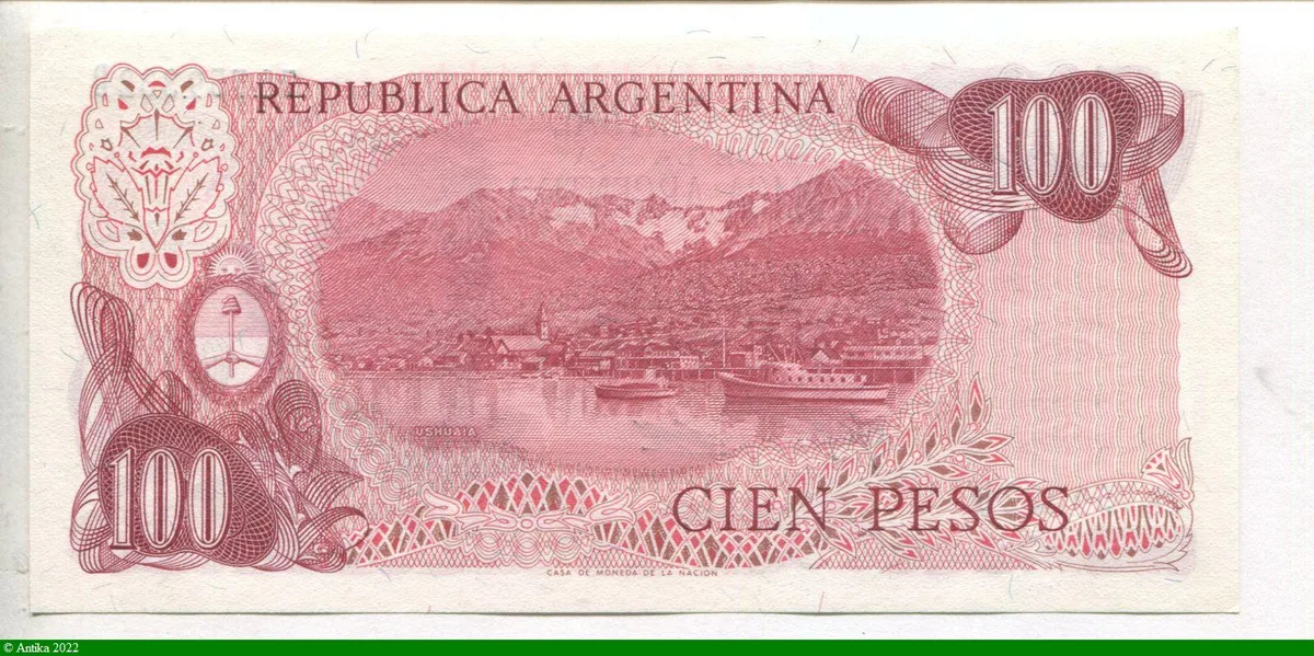 100 Pesos Général San Martin