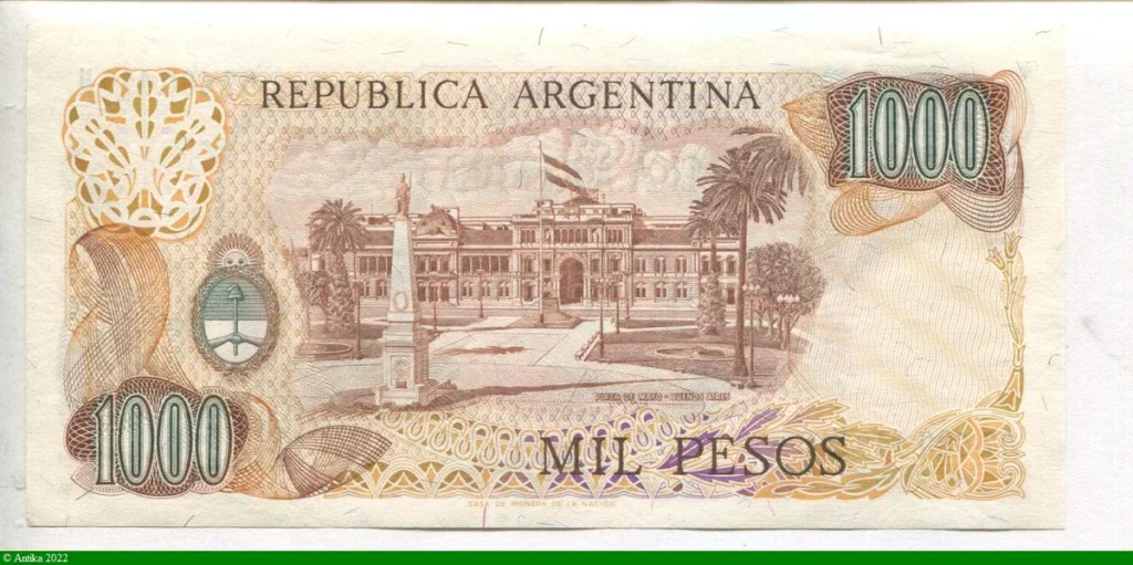 1000 Pesos Général San Martin
